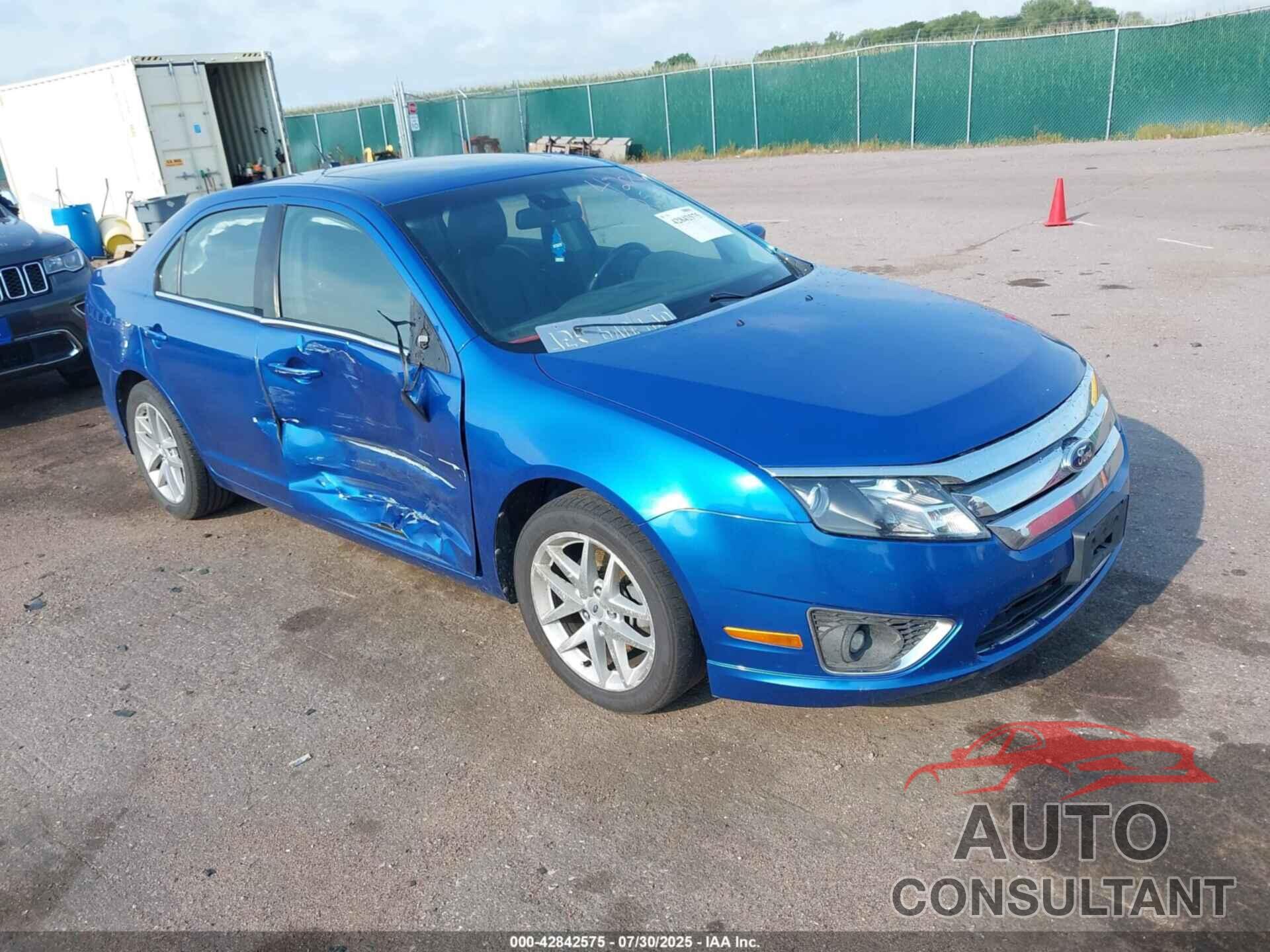 FORD FUSION 2012 - 3FAHP0JA5CR362812