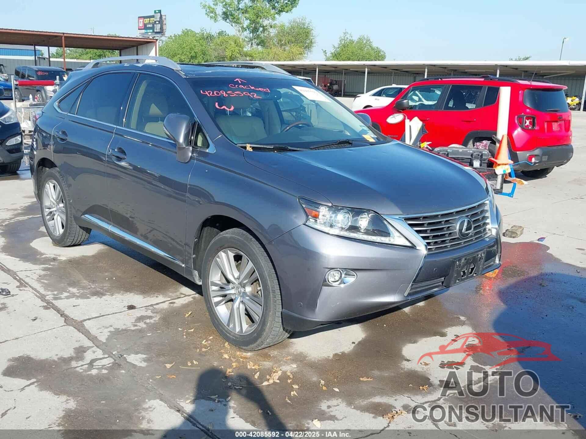 LEXUS RX 350 2015 - JTJZK1BA1F2420762