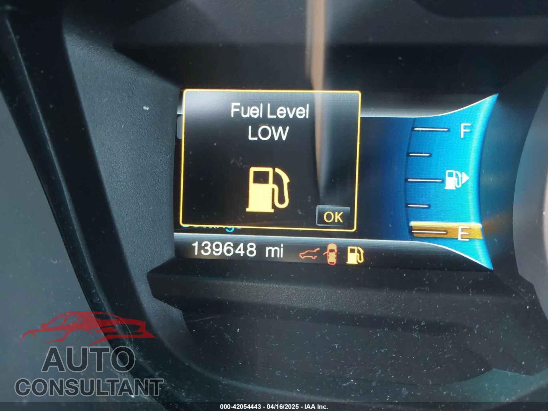 FORD EXPLORER 2015 - 1FM5K8F80FGB95346
