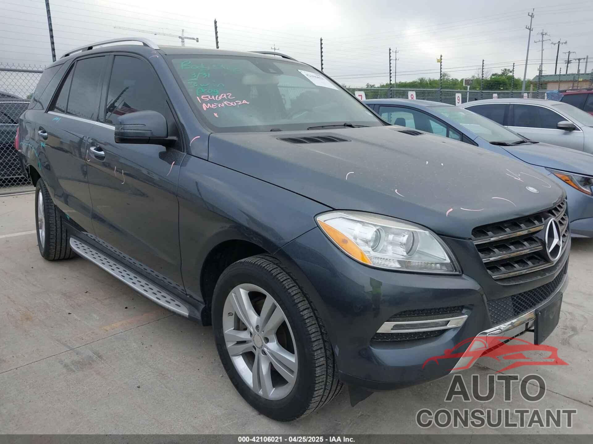 MERCEDES-BENZ ML 350 2015 - 4JGDA5JB6FA487859
