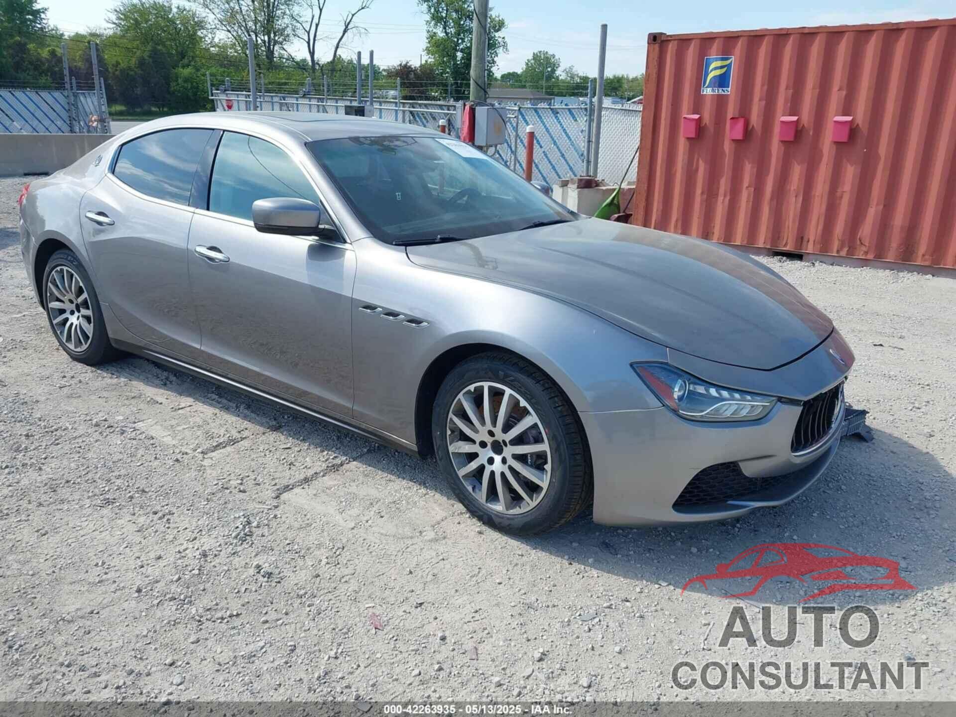 MASERATI GHIBLI 2015 - ZAM57RTA2F1154296