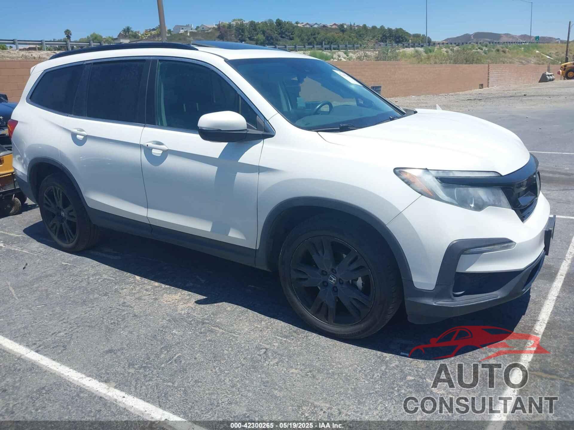 HONDA PILOT 2021 - 5FNYF6H2XMB098150