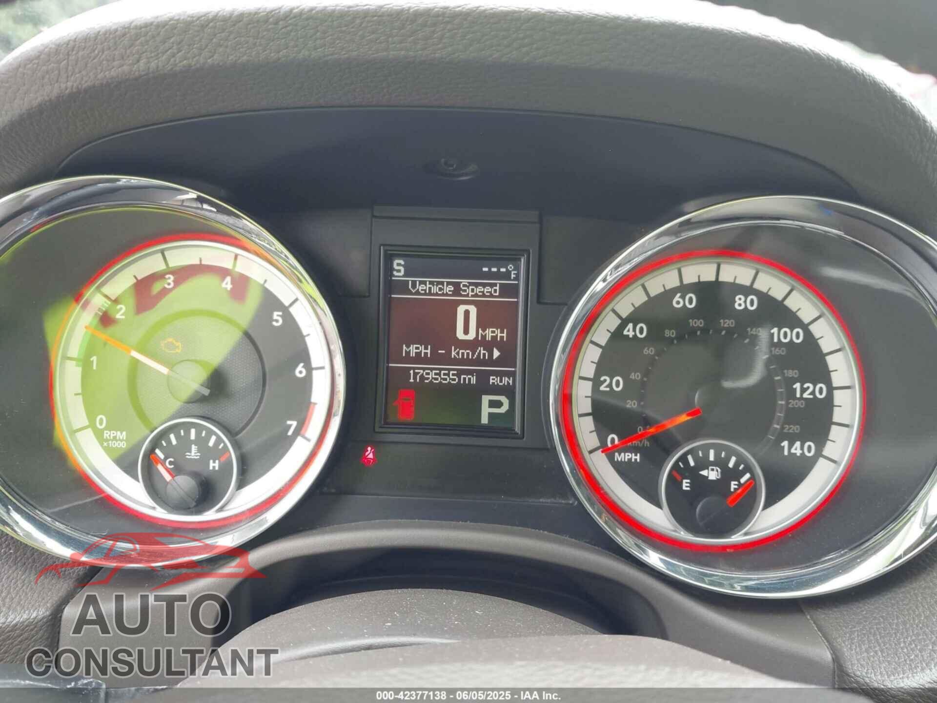 DODGE DURANGO 2012 - 1C4RDJAG8CC336267