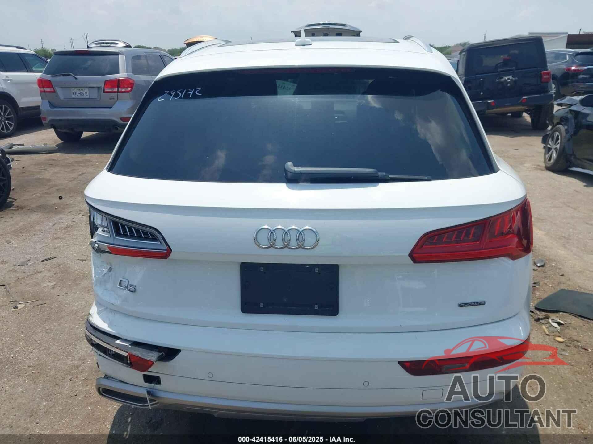 AUDI Q5 2020 - WA1ANAFY7L2024596