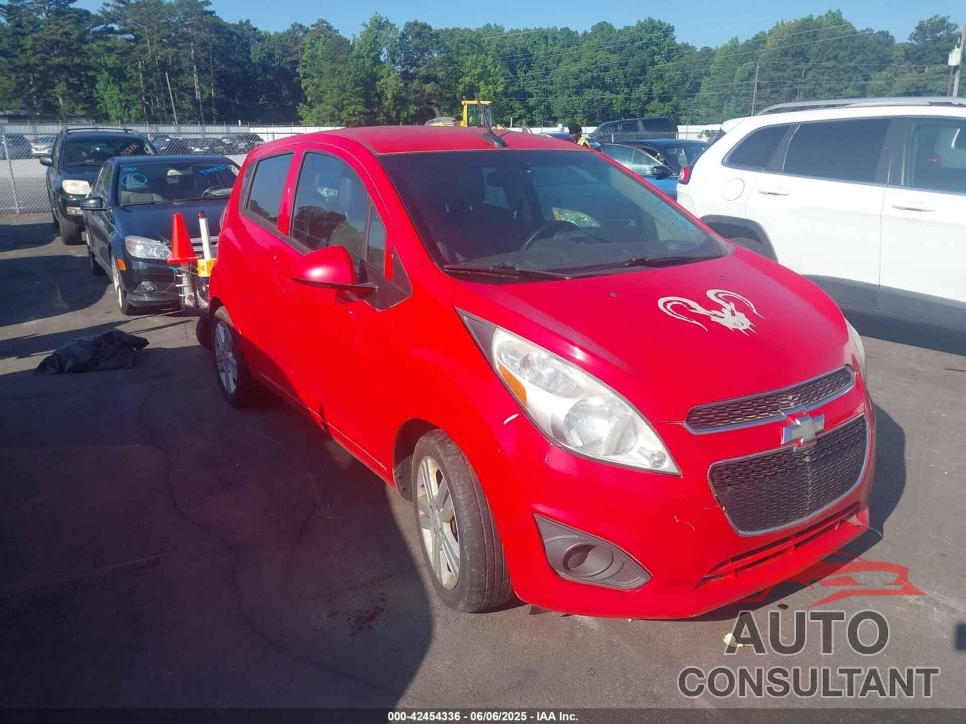 CHEVROLET SPARK 2014 - KL8CD6S93EC556169
