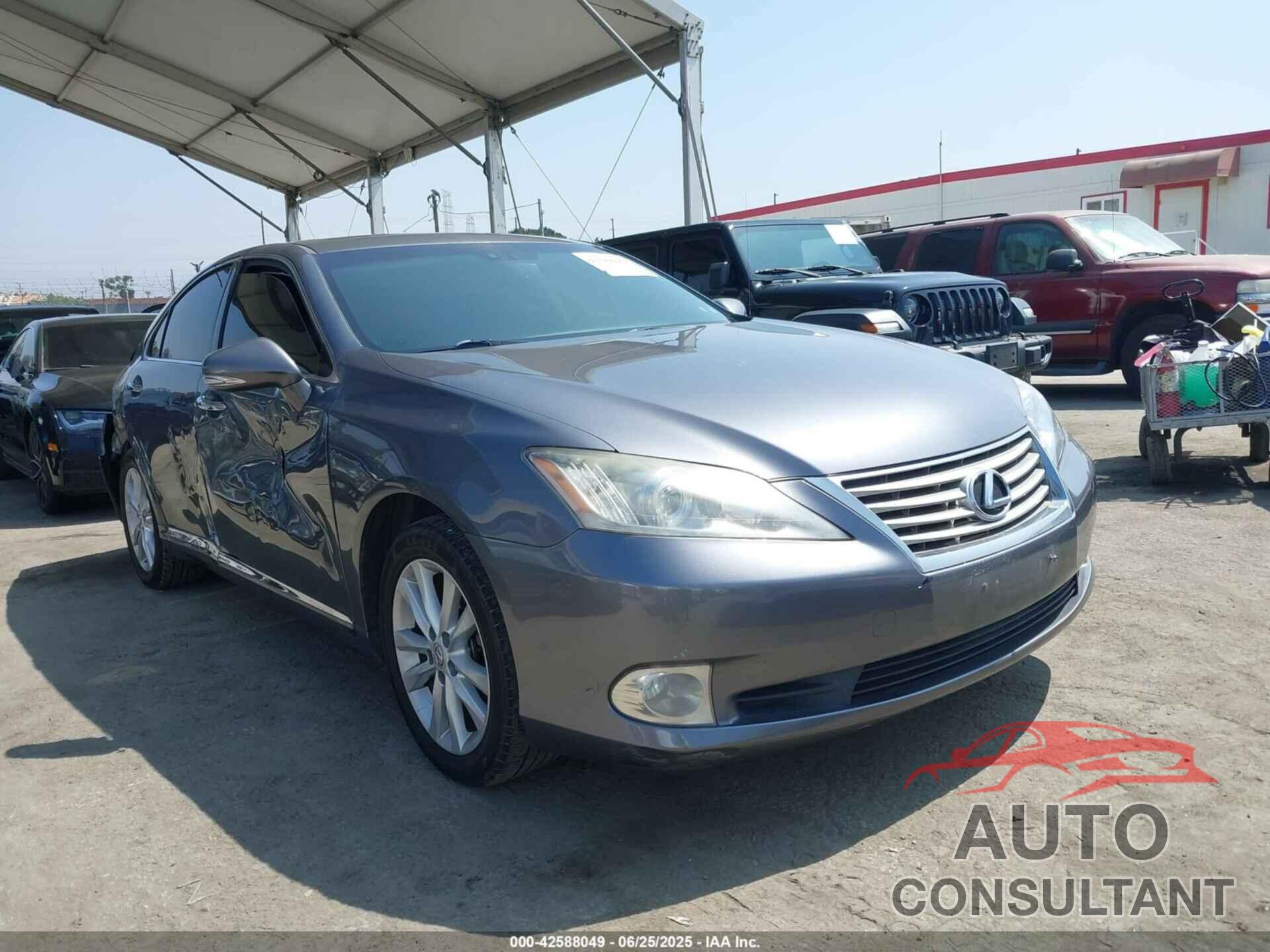 LEXUS ES 350 2012 - JTHBK1EG9C2482960