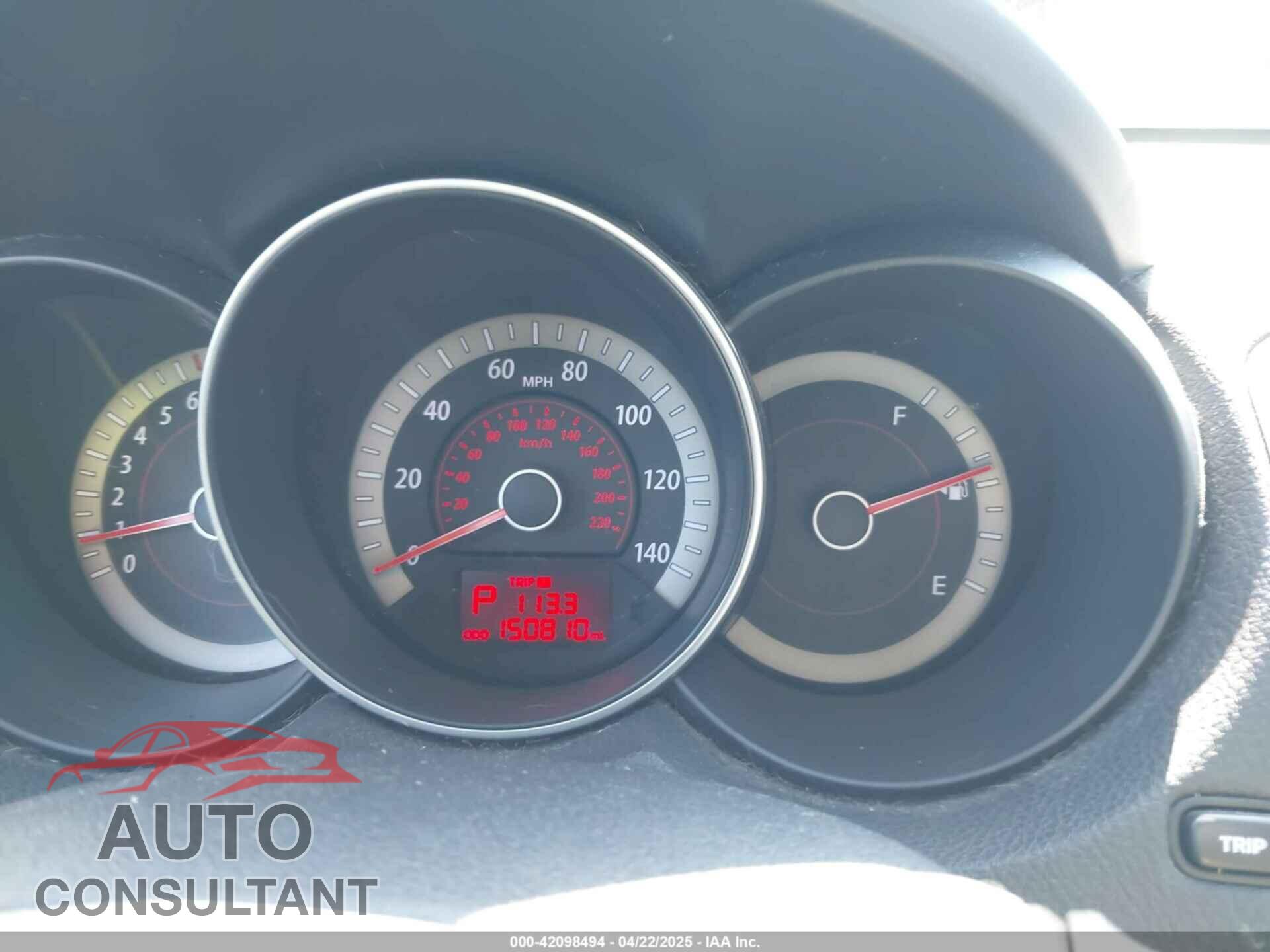 KIA FORTE 2010 - KNAFU4A28A5162000