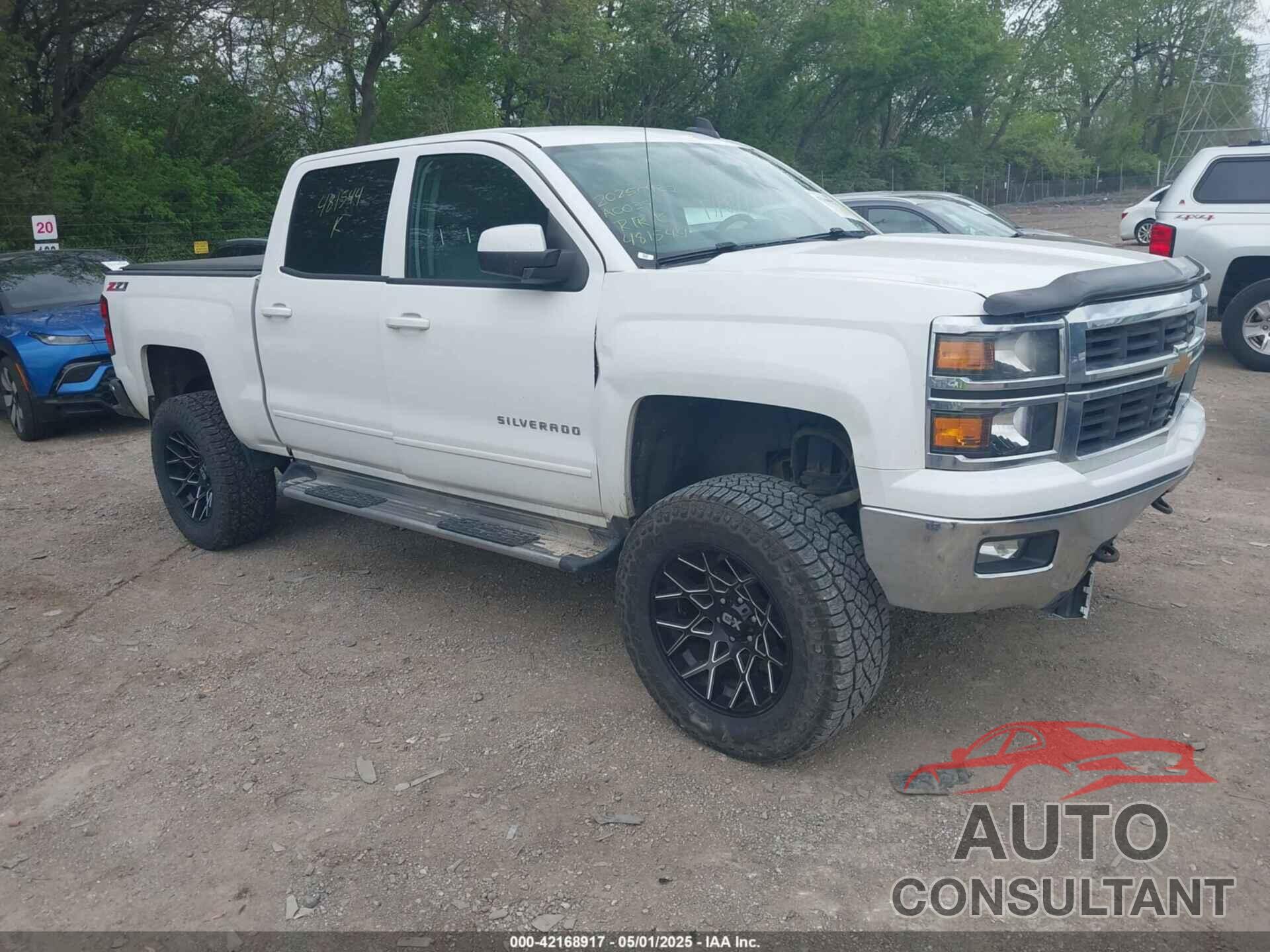 CHEVROLET SILVERADO 1500 2015 - 3GCUKRECXFG481544