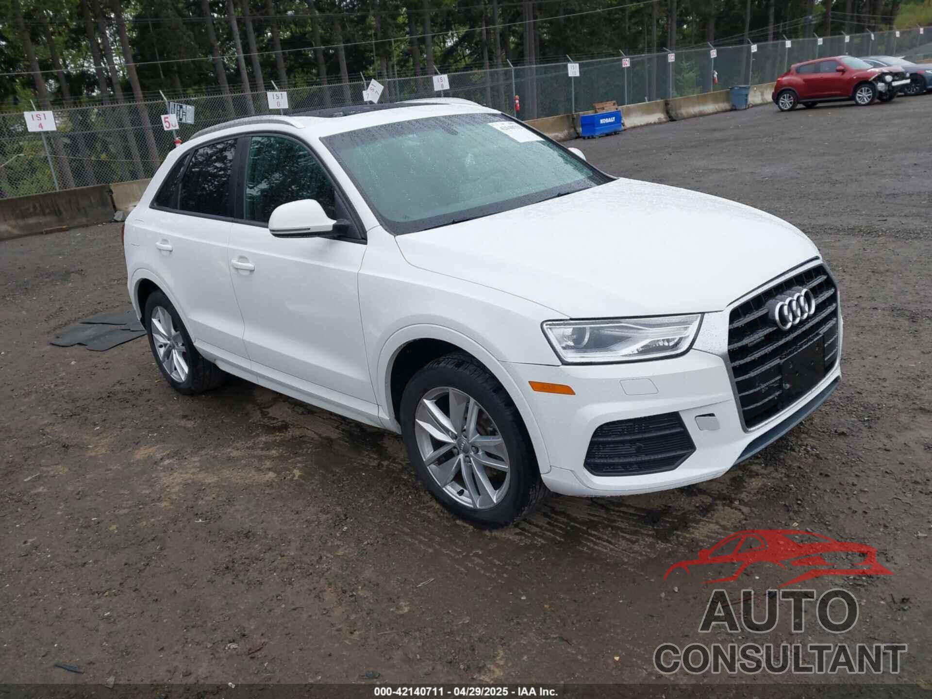 AUDI Q3 2017 - WA1ECCFS5HR003565