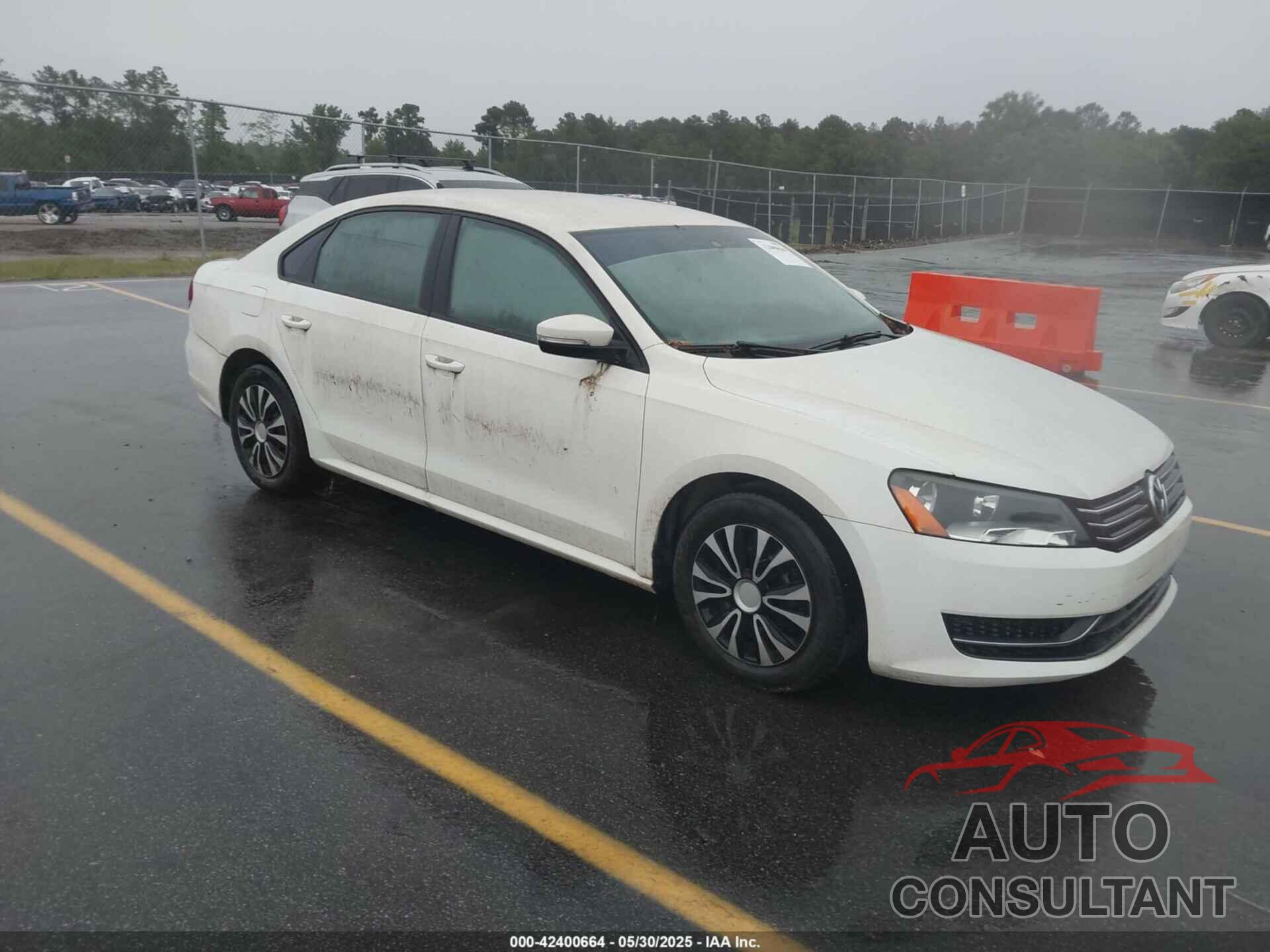 VOLKSWAGEN PASSAT 2014 - 1VWAP7A39EC024253