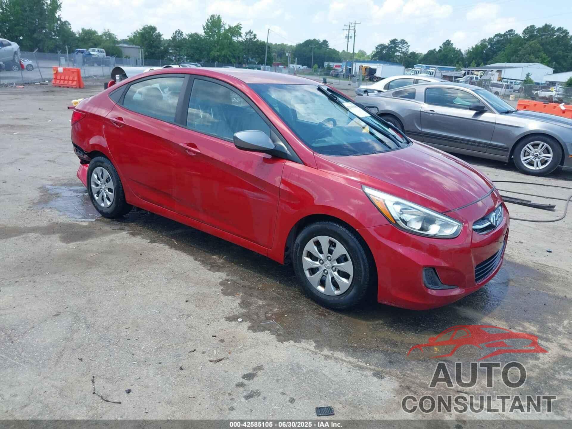 HYUNDAI ACCENT 2017 - KMHCT4AE5HU376084