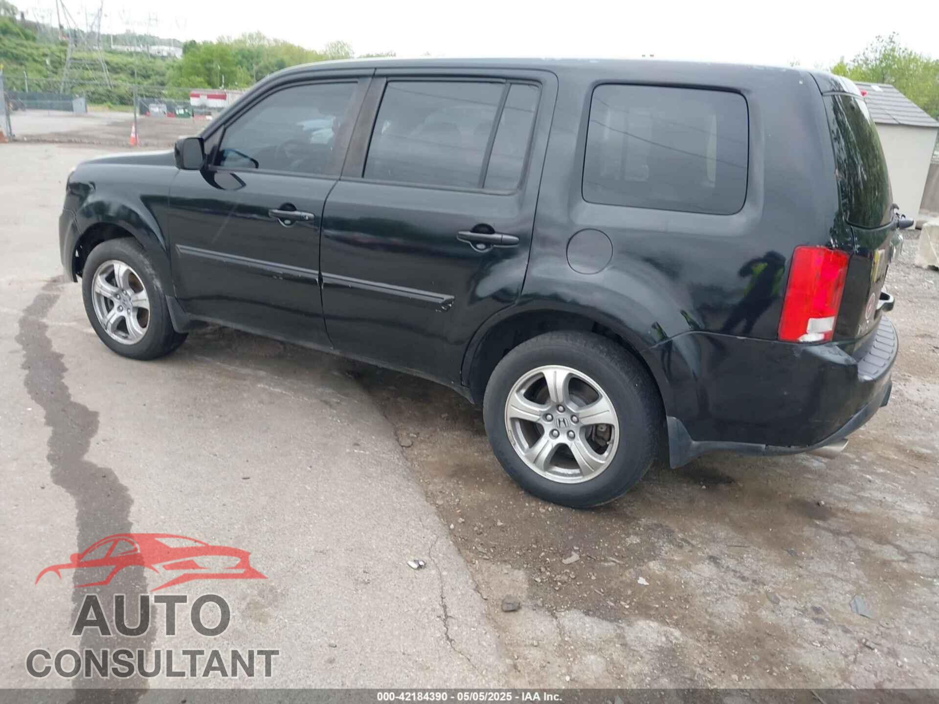 HONDA PILOT 2012 - 5FNYF4H52CB068007