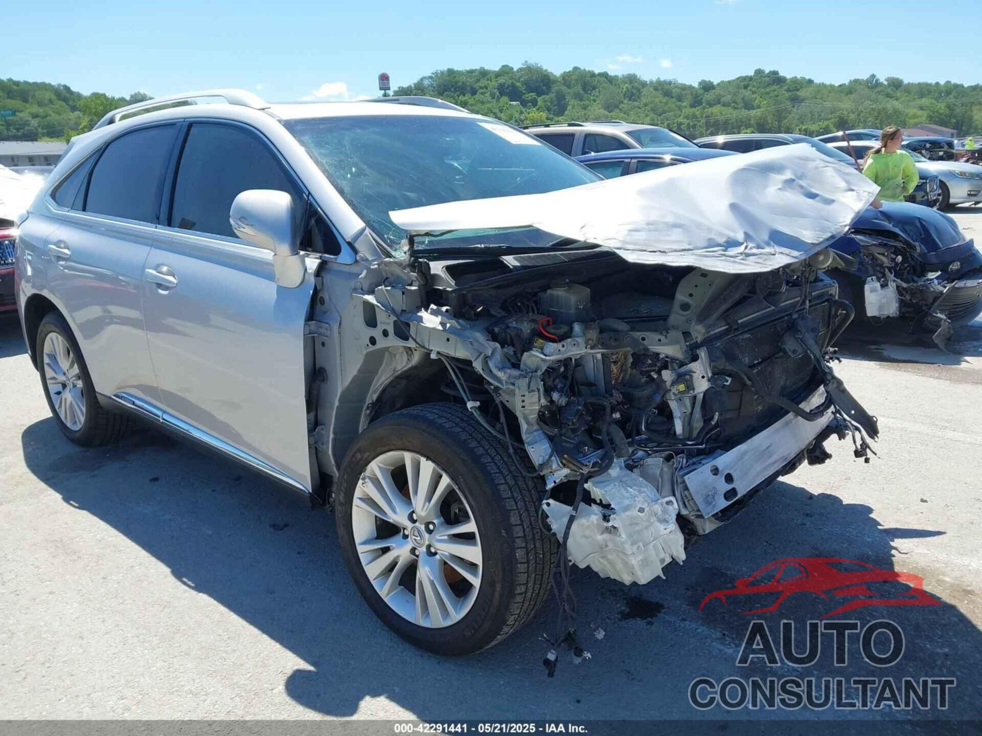 LEXUS RX 450H 2010 - JTJBC1BA8A2410186