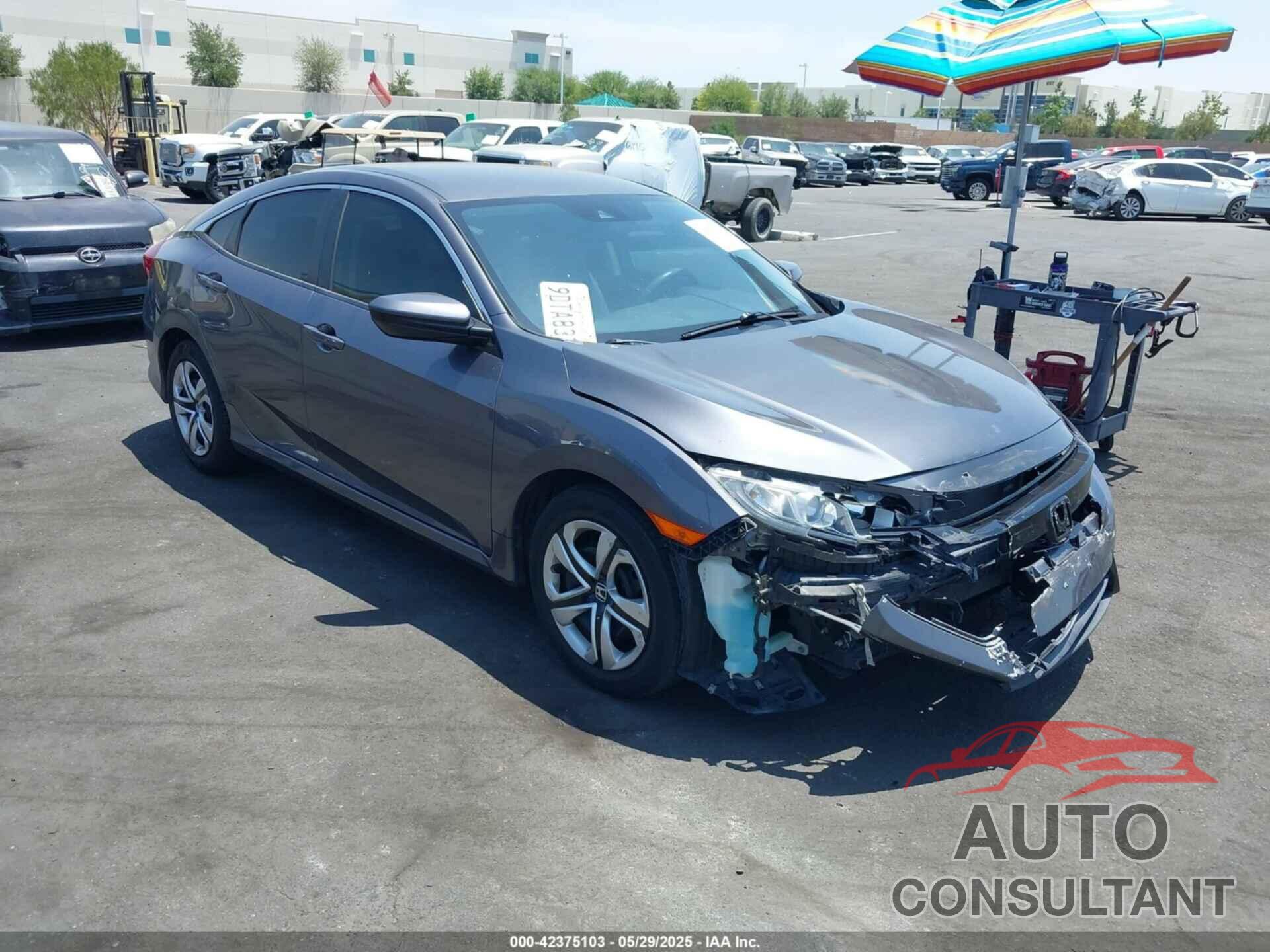 HONDA CIVIC 2017 - 19XFC2F63HE209809