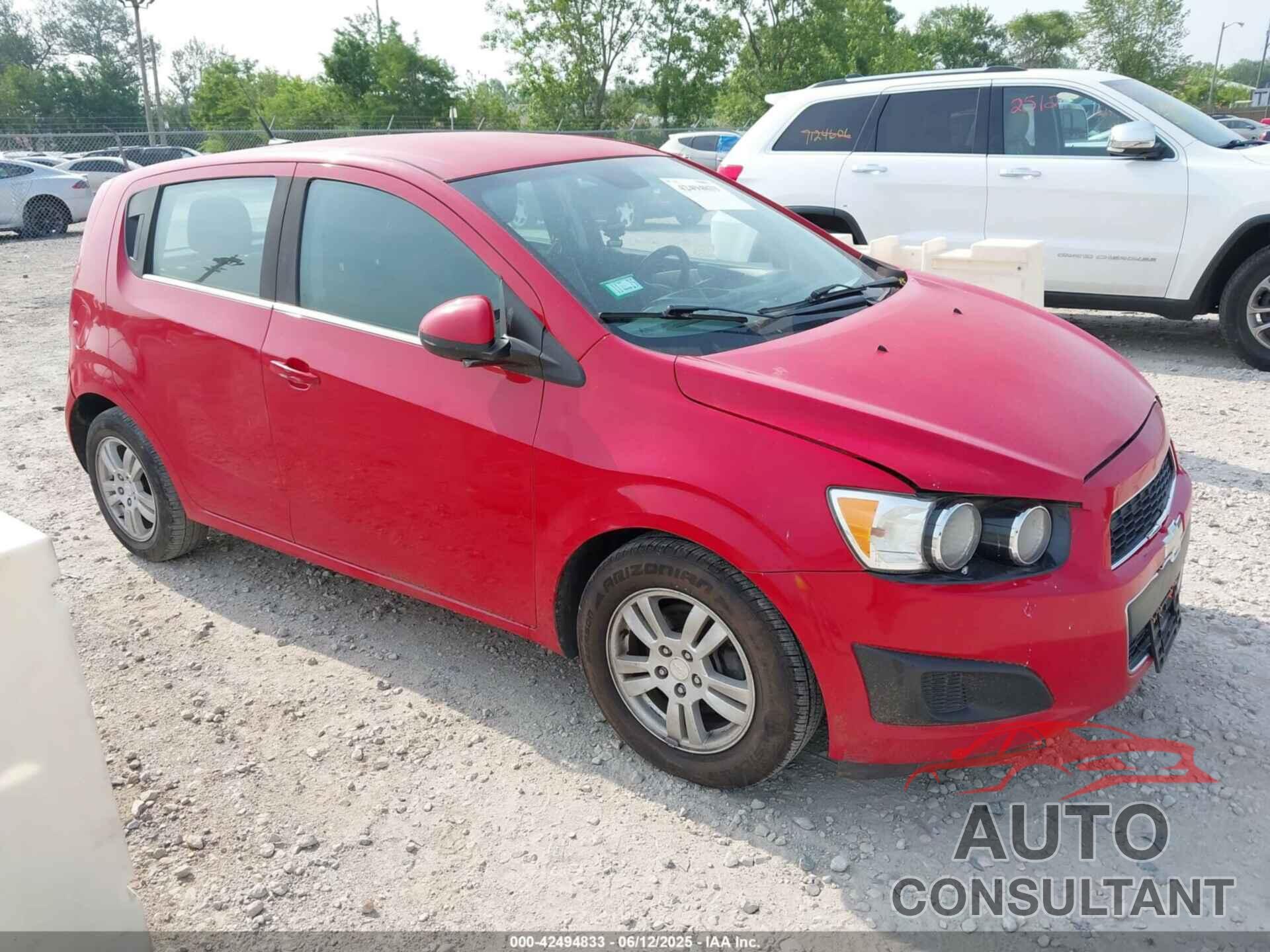 CHEVROLET SONIC 2013 - 1G1JC6SH4D4119565