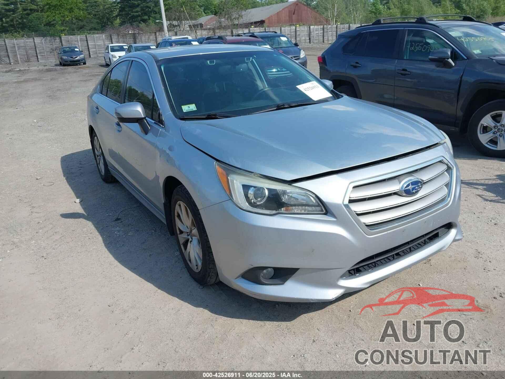 SUBARU LEGACY 2016 - 4S3BNAF64G3043440