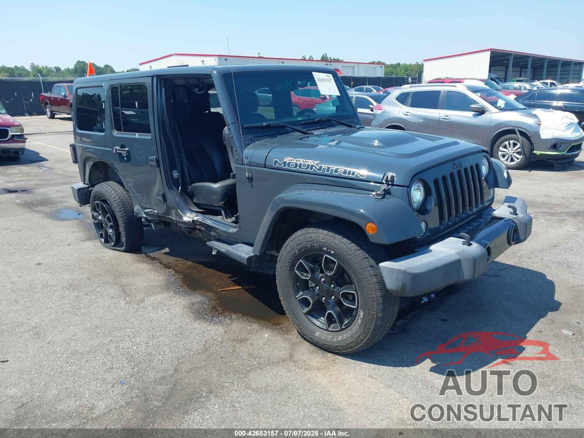 JEEP WRANGLER UNLIMITED 2017 - 1C4BJWEG5HL619993