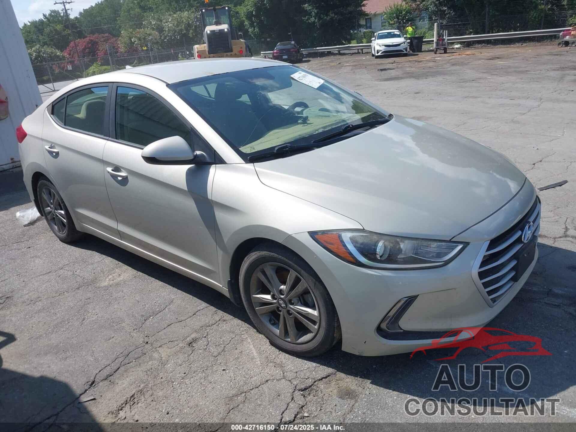 HYUNDAI ELANTRA 2017 - 5NPD84LF1HH054164