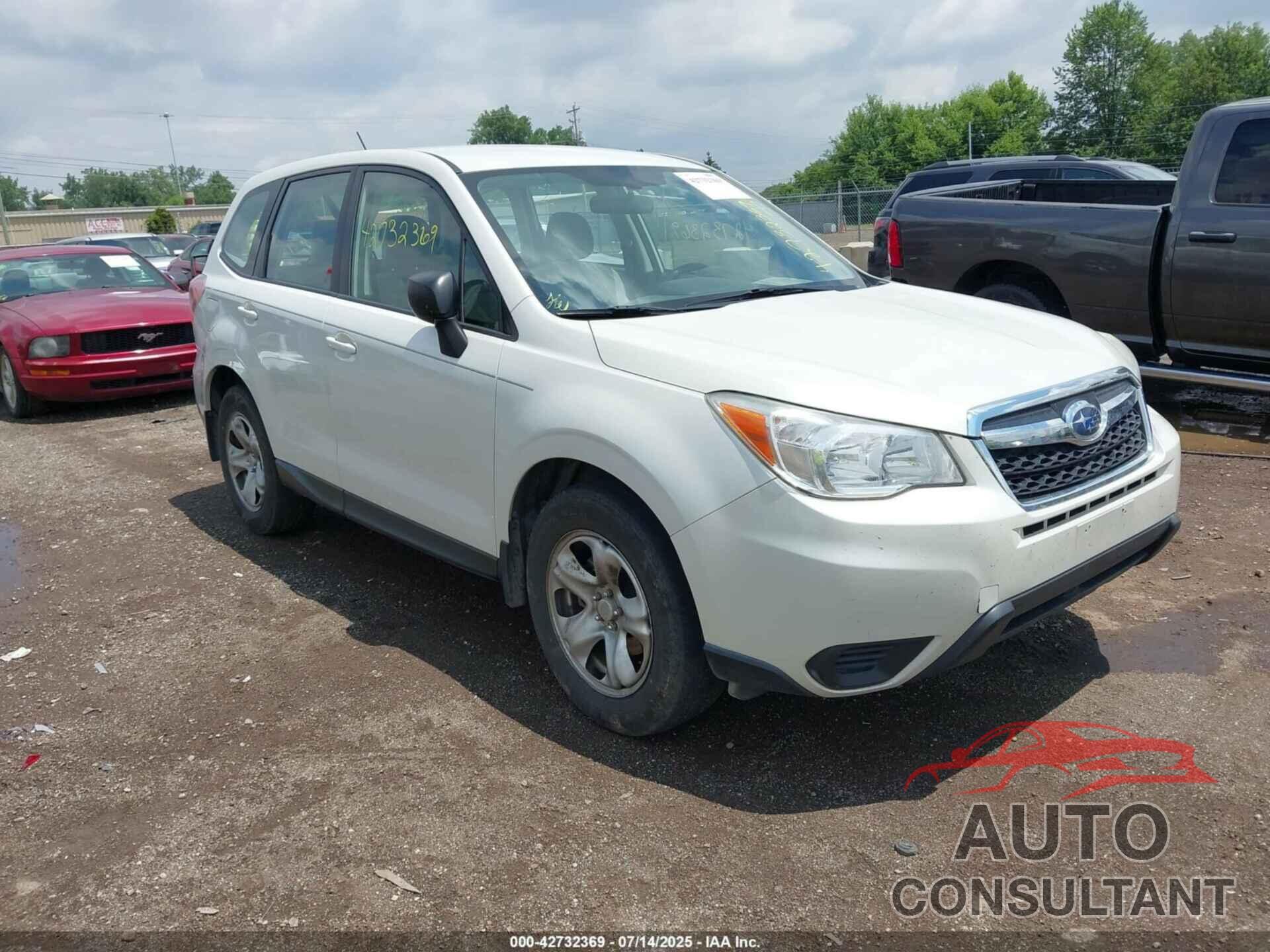 SUBARU FORESTER 2014 - JF2SJAAC9EH511284
