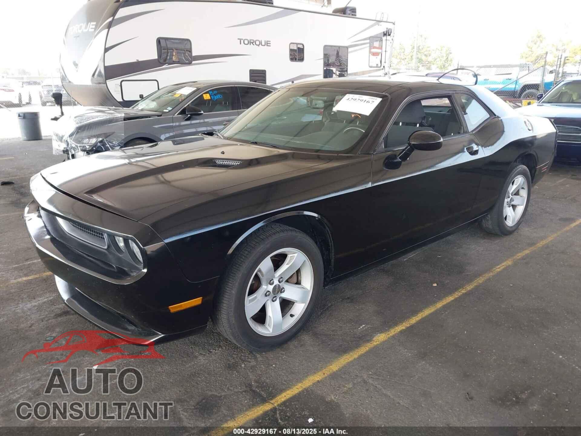 DODGE CHALLENGER 2012 - 2C3CDYAG7CH294982