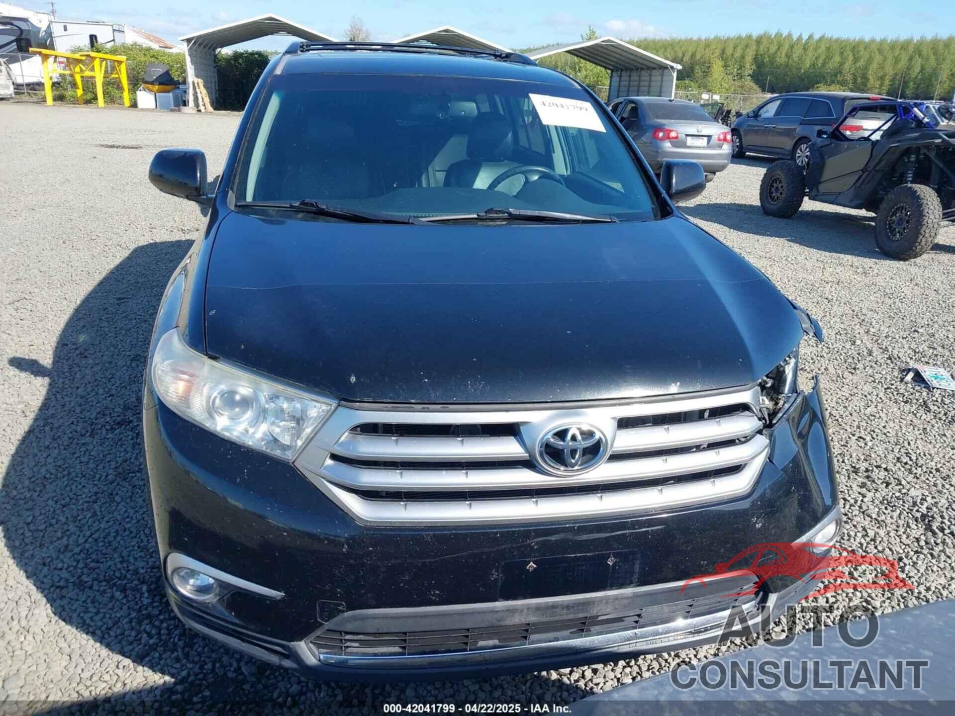TOYOTA HIGHLANDER 2013 - 5TDDK3EH1DS216163