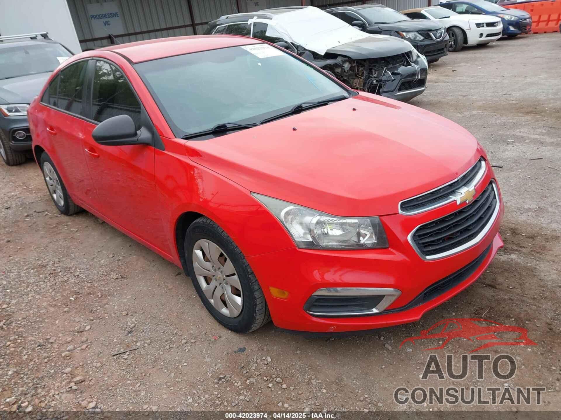 CHEVROLET CRUZE LIMITED 2016 - 1G1PC5SH1G7114234