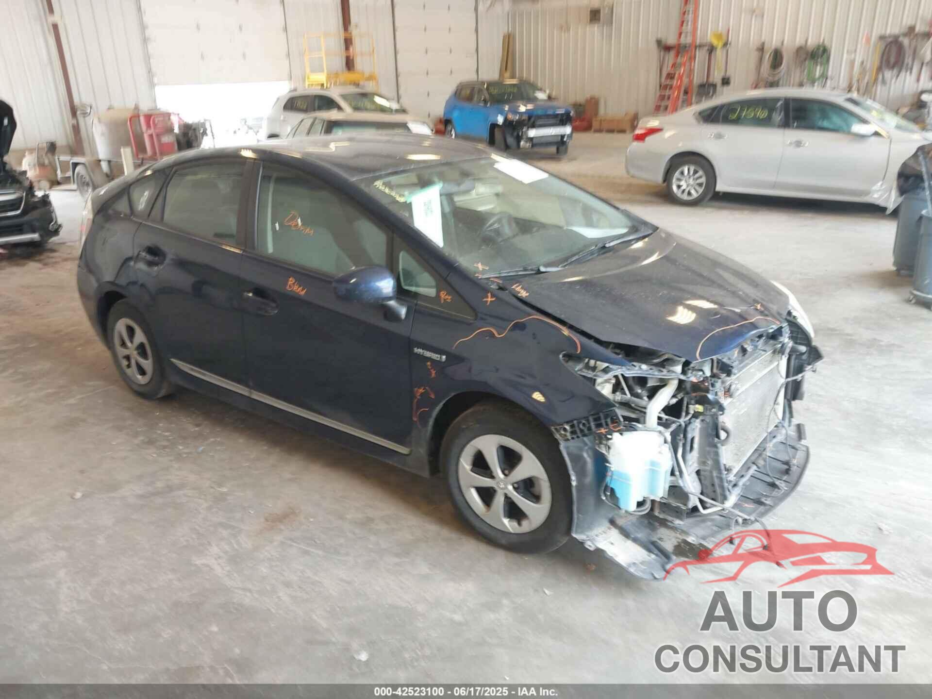 TOYOTA PRIUS 2012 - JTDKN3DU5C1577470