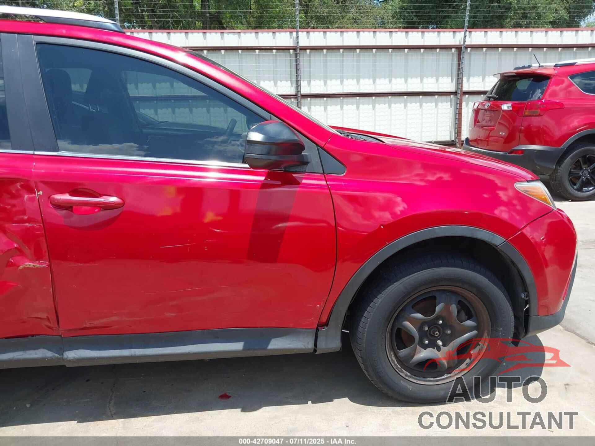 TOYOTA RAV4 2015 - 2T3ZFREV5FW172981