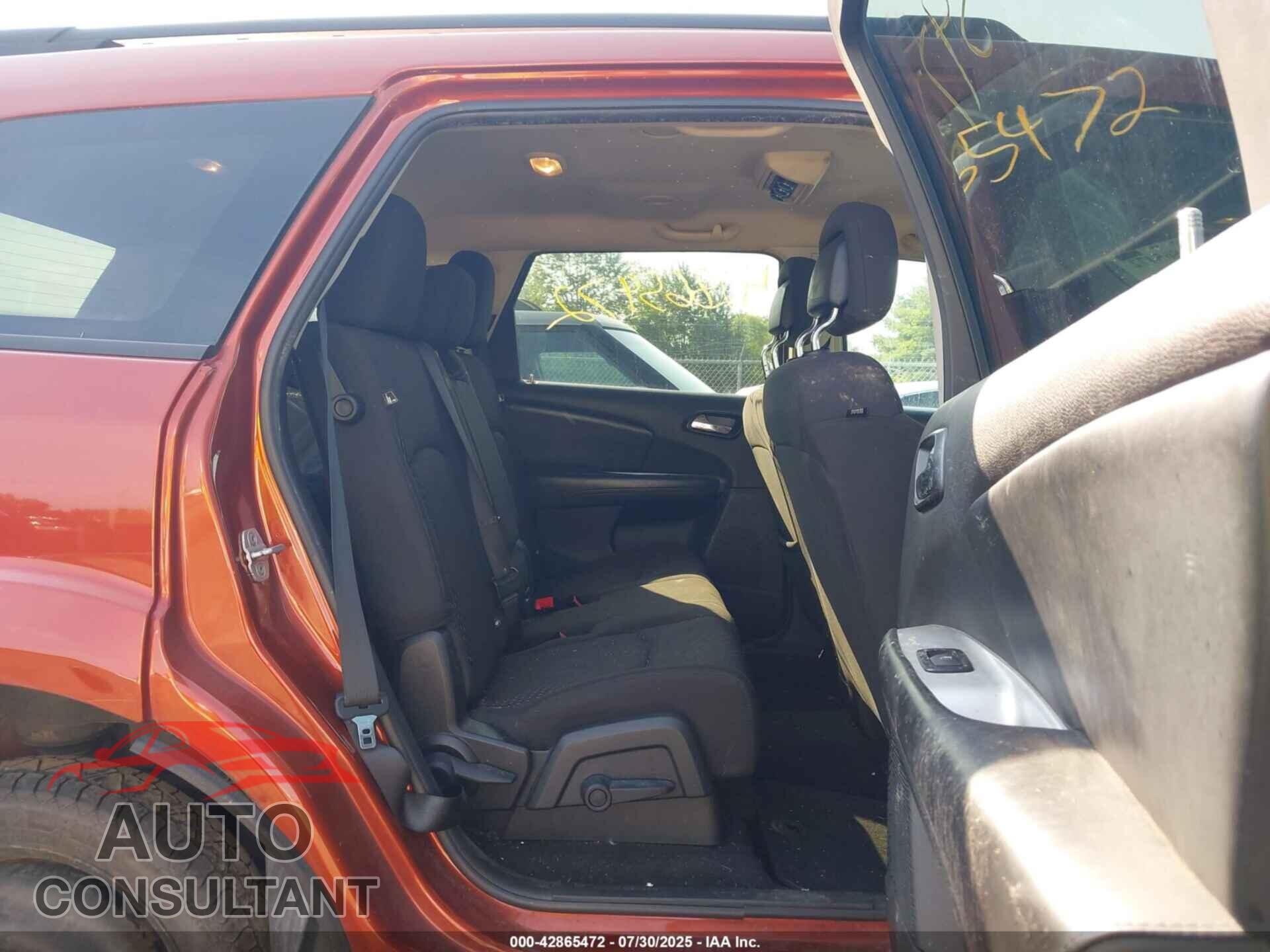 DODGE JOURNEY 2012 - 3C4PDCAB8CT367983