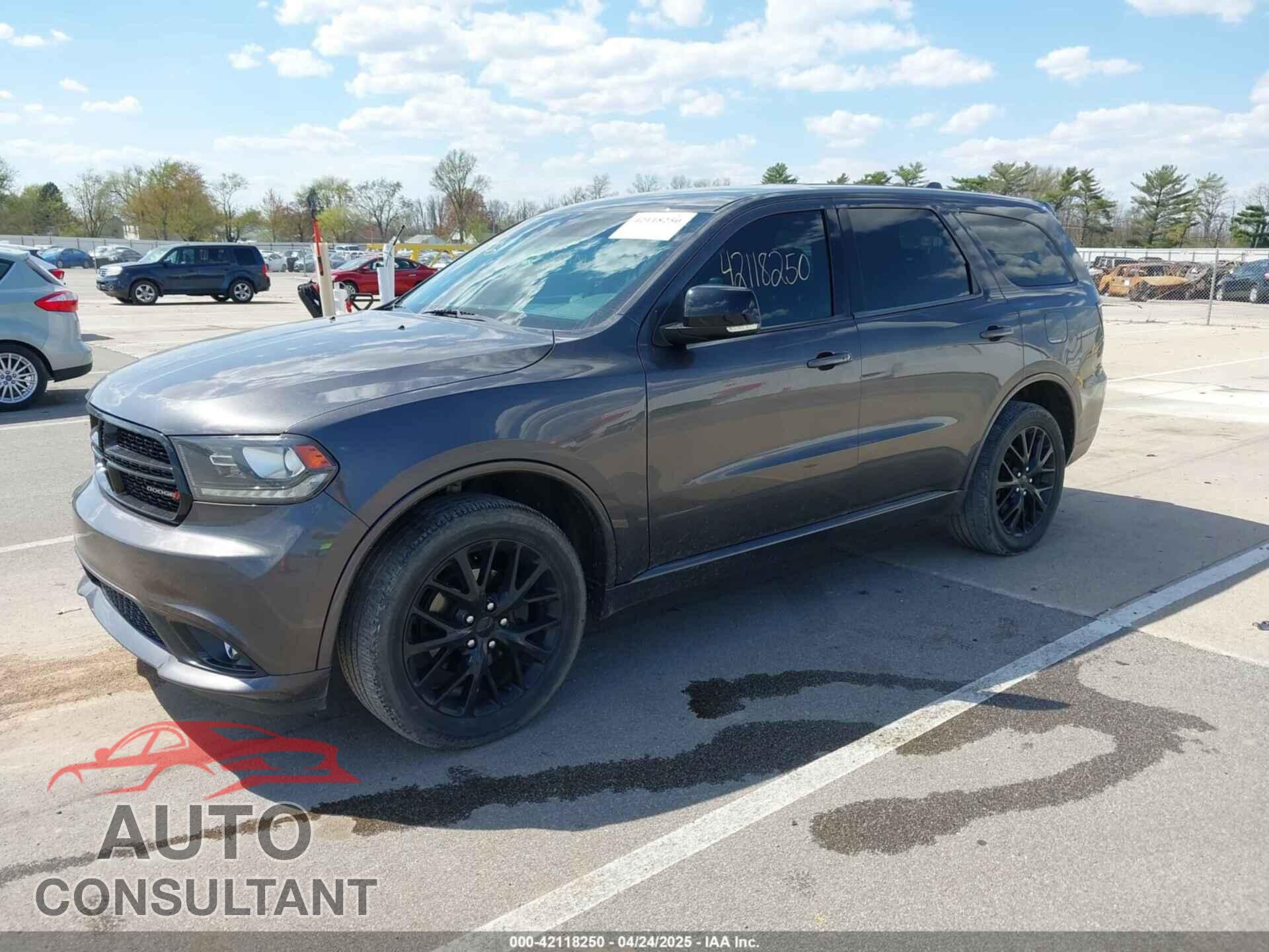DODGE DURANGO 2016 - 1C4RDJDG8GC442204