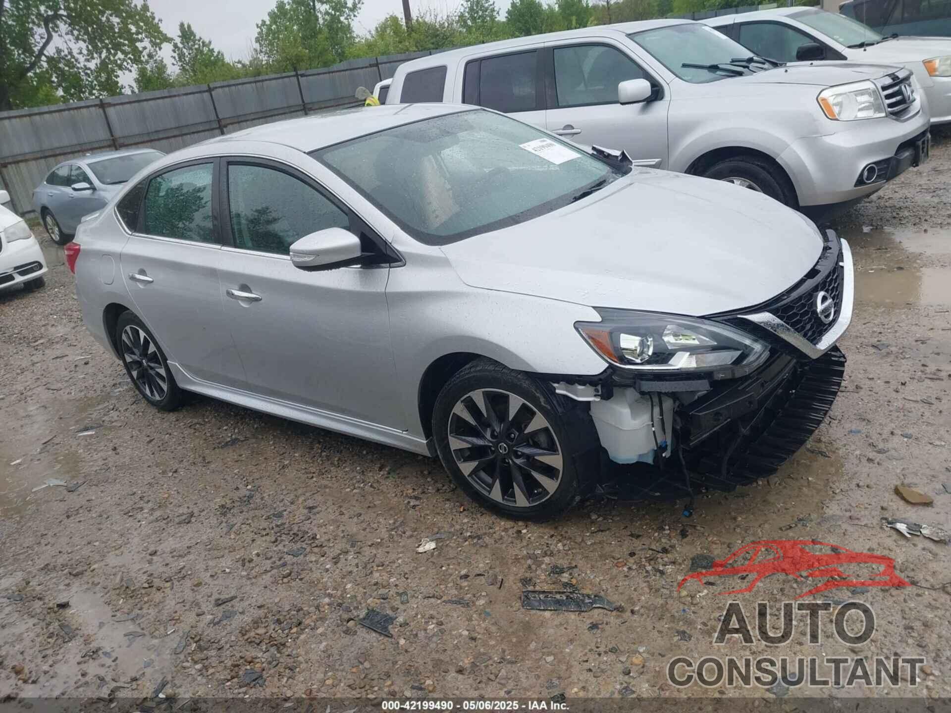 NISSAN SENTRA 2018 - 3N1AB7AP1JY308078
