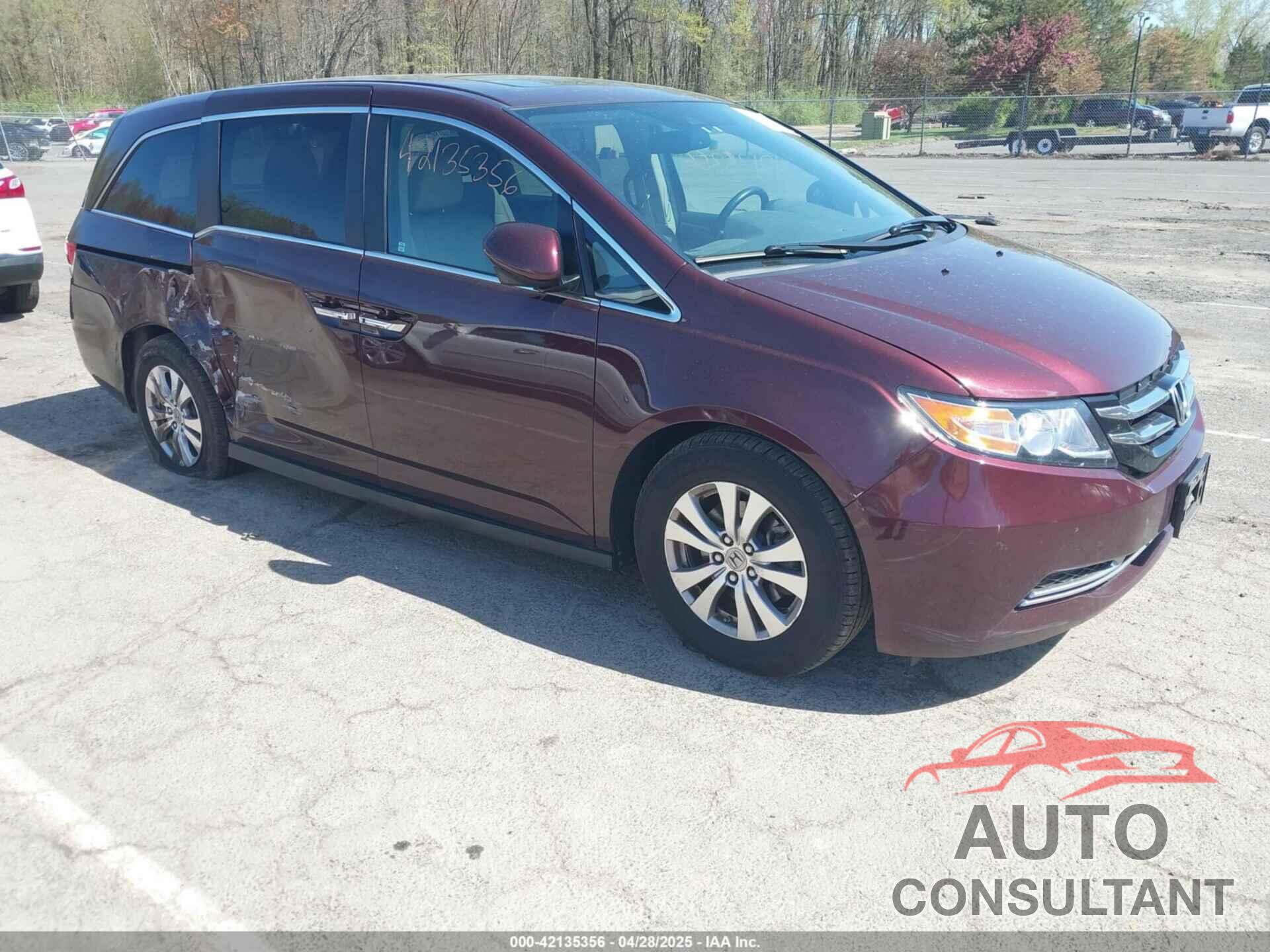HONDA ODYSSEY 2014 - 5FNRL5H68EB092245