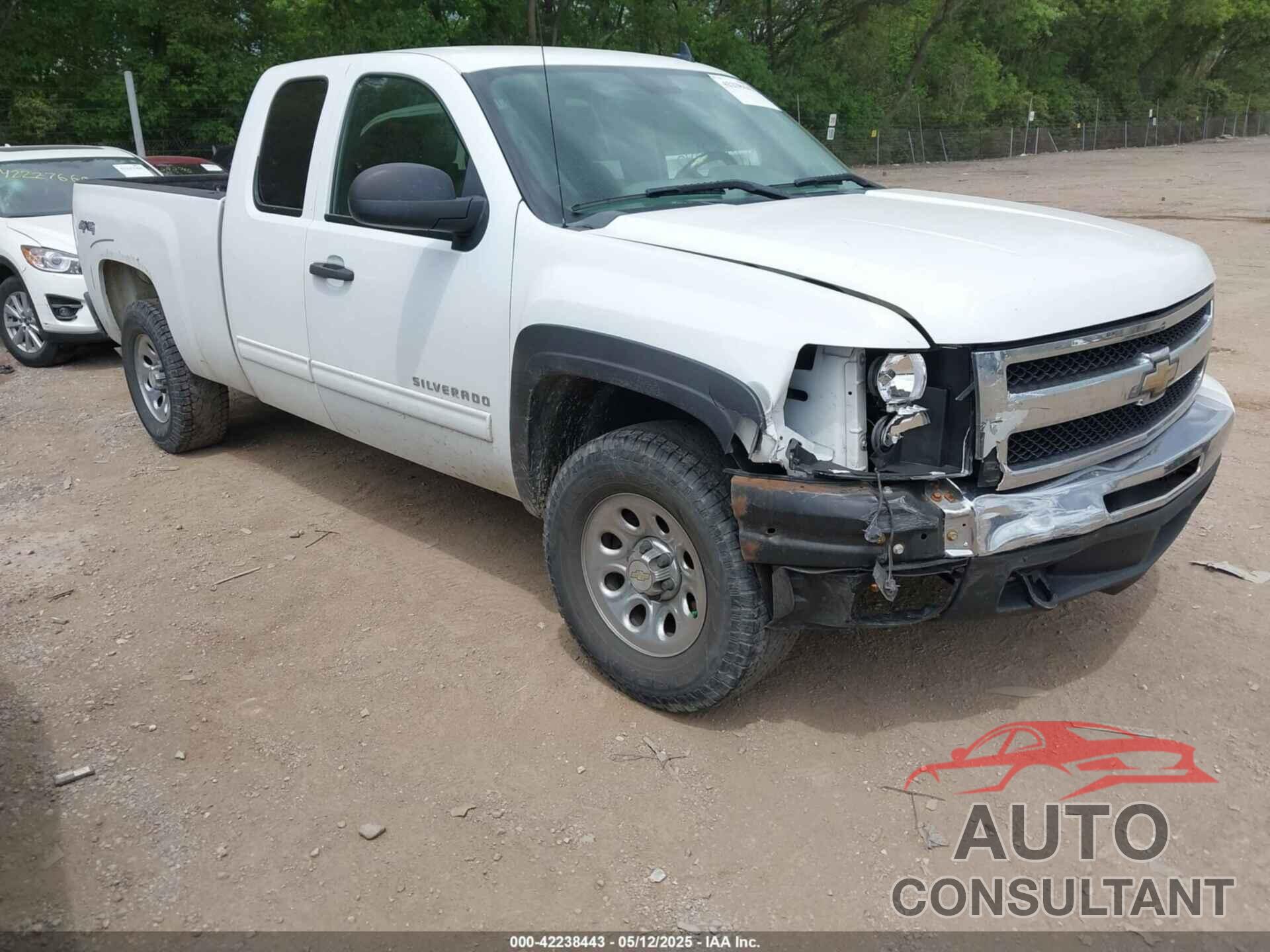 CHEVROLET SILVERADO 1500 2011 - 1GCRKREA4BZ147010