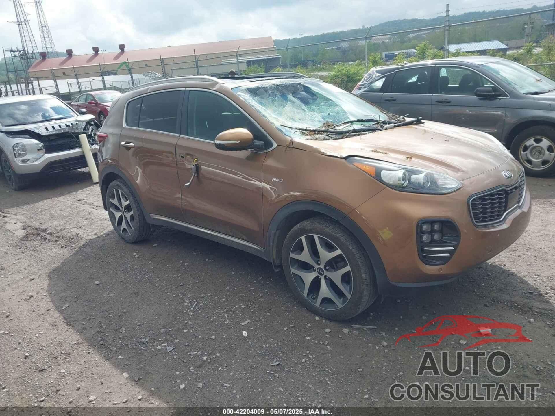 KIA SPORTAGE 2017 - KNDPRCA6XH7205434