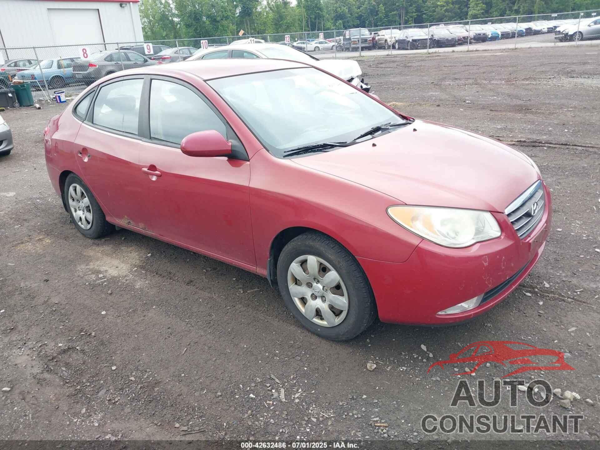 HYUNDAI ELANTRA 2009 - KMHDU46D79U824232