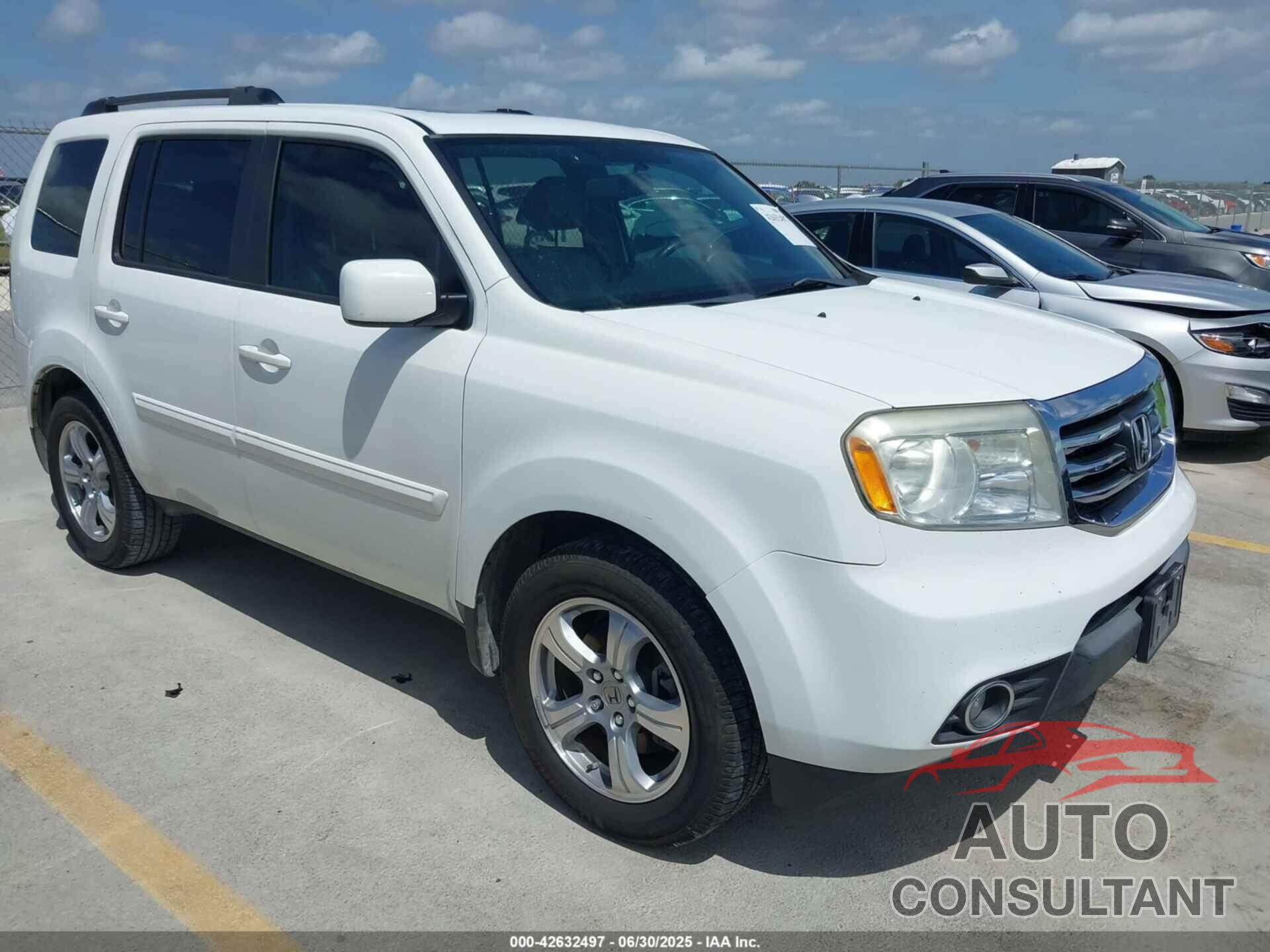 HONDA PILOT 2015 - 5FNYF3H50FB002523
