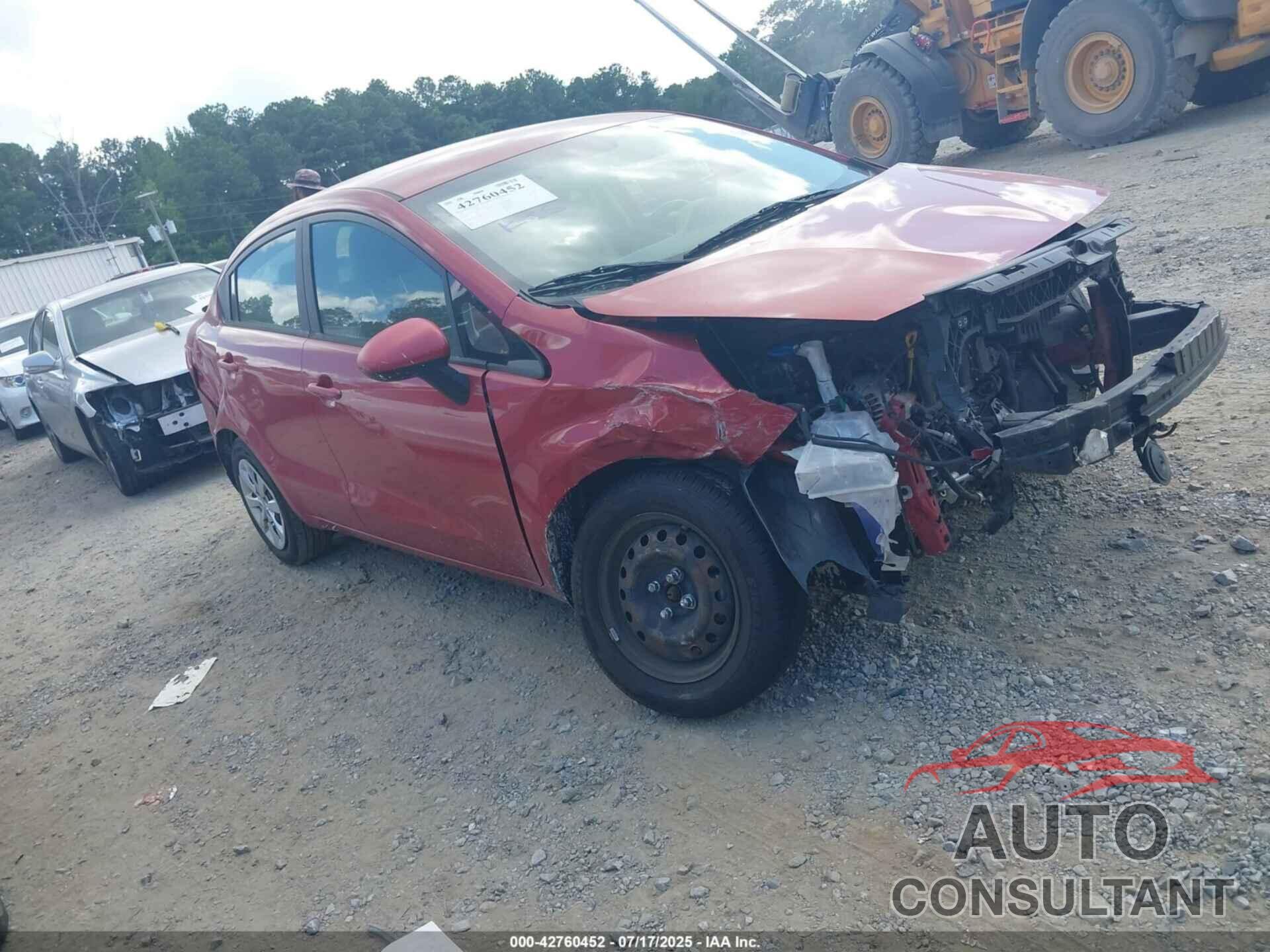 KIA RIO 2014 - KNADM4A37E6337949