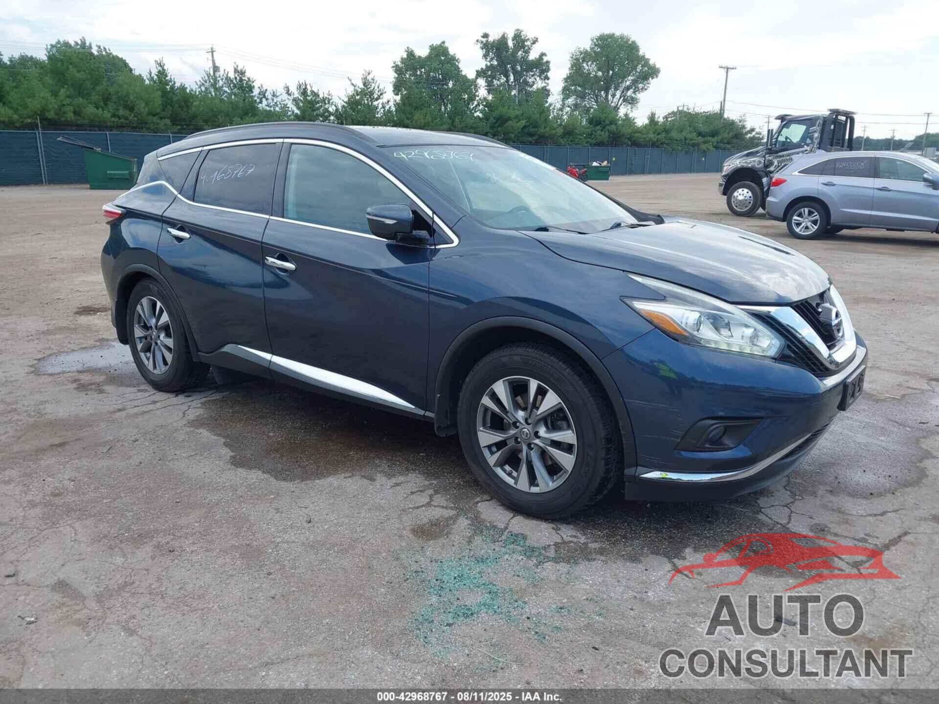 NISSAN MURANO 2015 - 5N1AZ2MHXFN241450