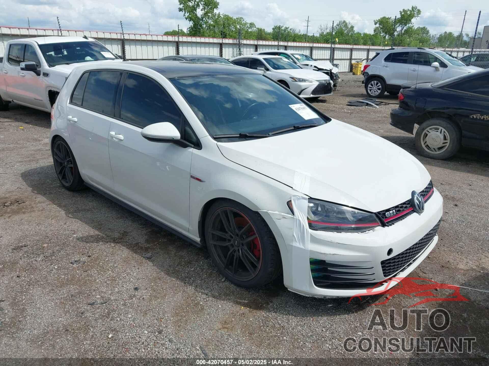 VOLKSWAGEN GOLF GTI 2016 - 3VW4T7AUXGM054915