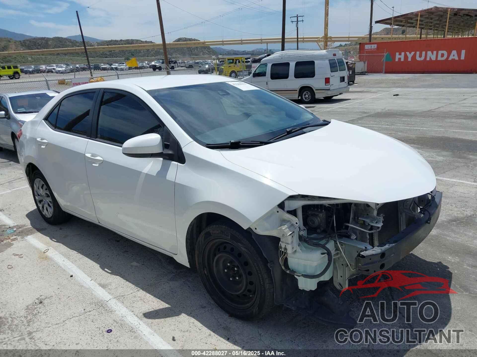 TOYOTA COROLLA 2017 - 5YFBURHE7HP672723