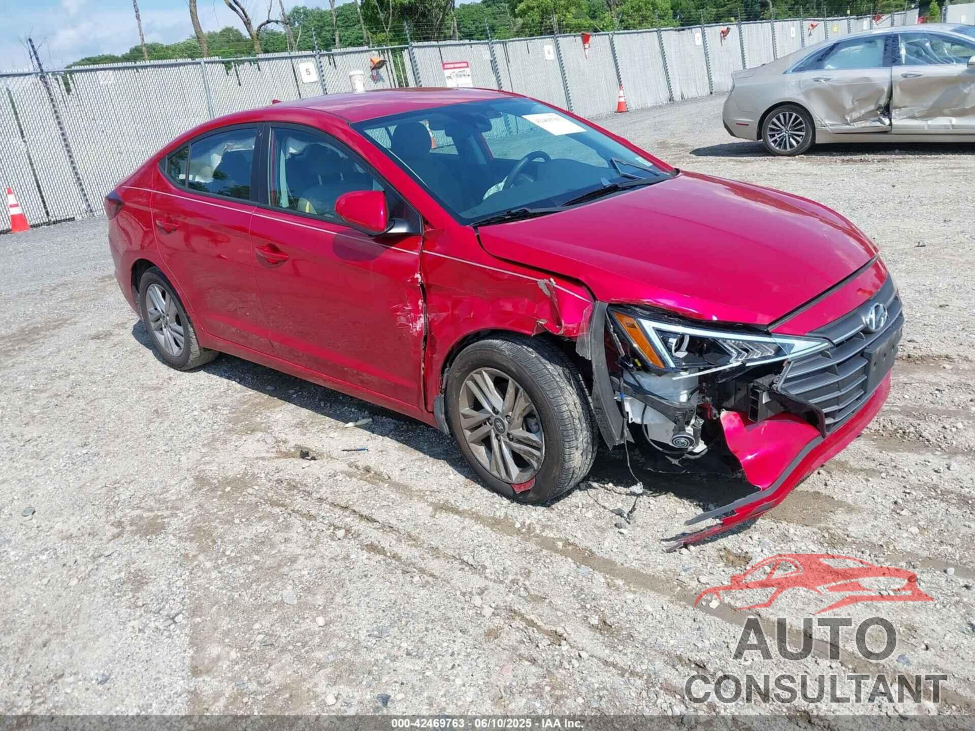 HYUNDAI ELANTRA 2020 - 5NPD84LF4LH598506