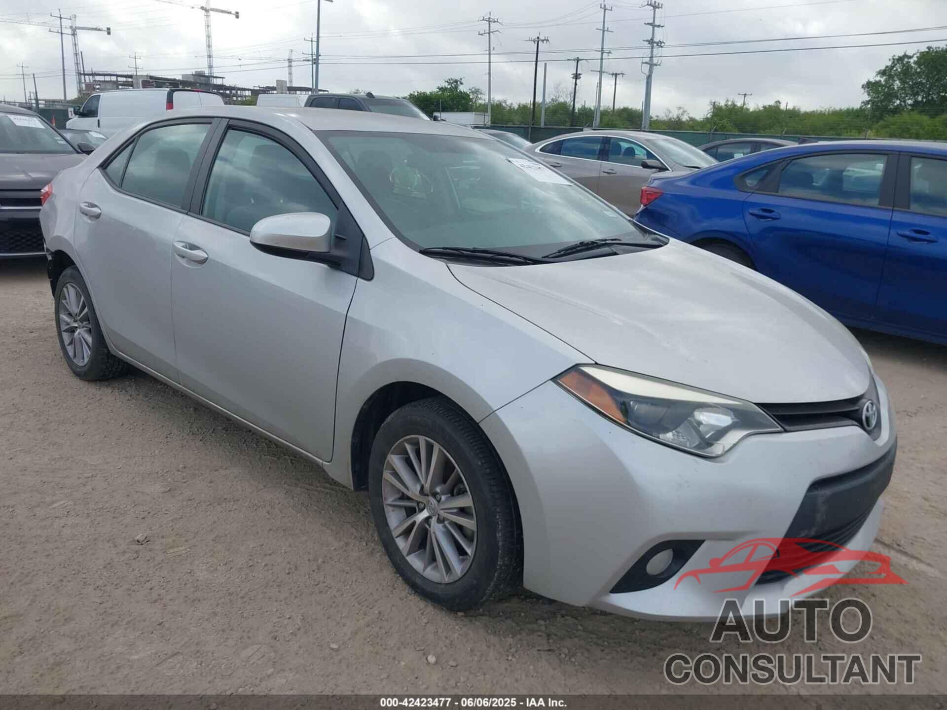 TOYOTA COROLLA 2014 - 5YFBURHE3EP110717