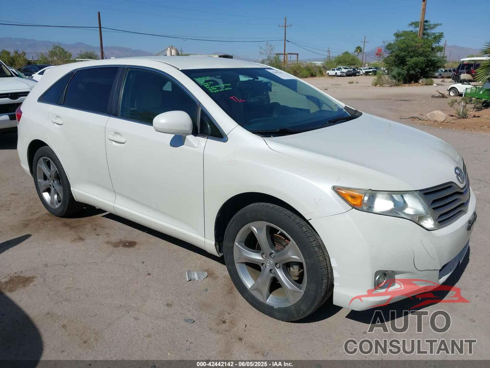 TOYOTA VENZA 2012 - 4T3BK3BB2CU065936