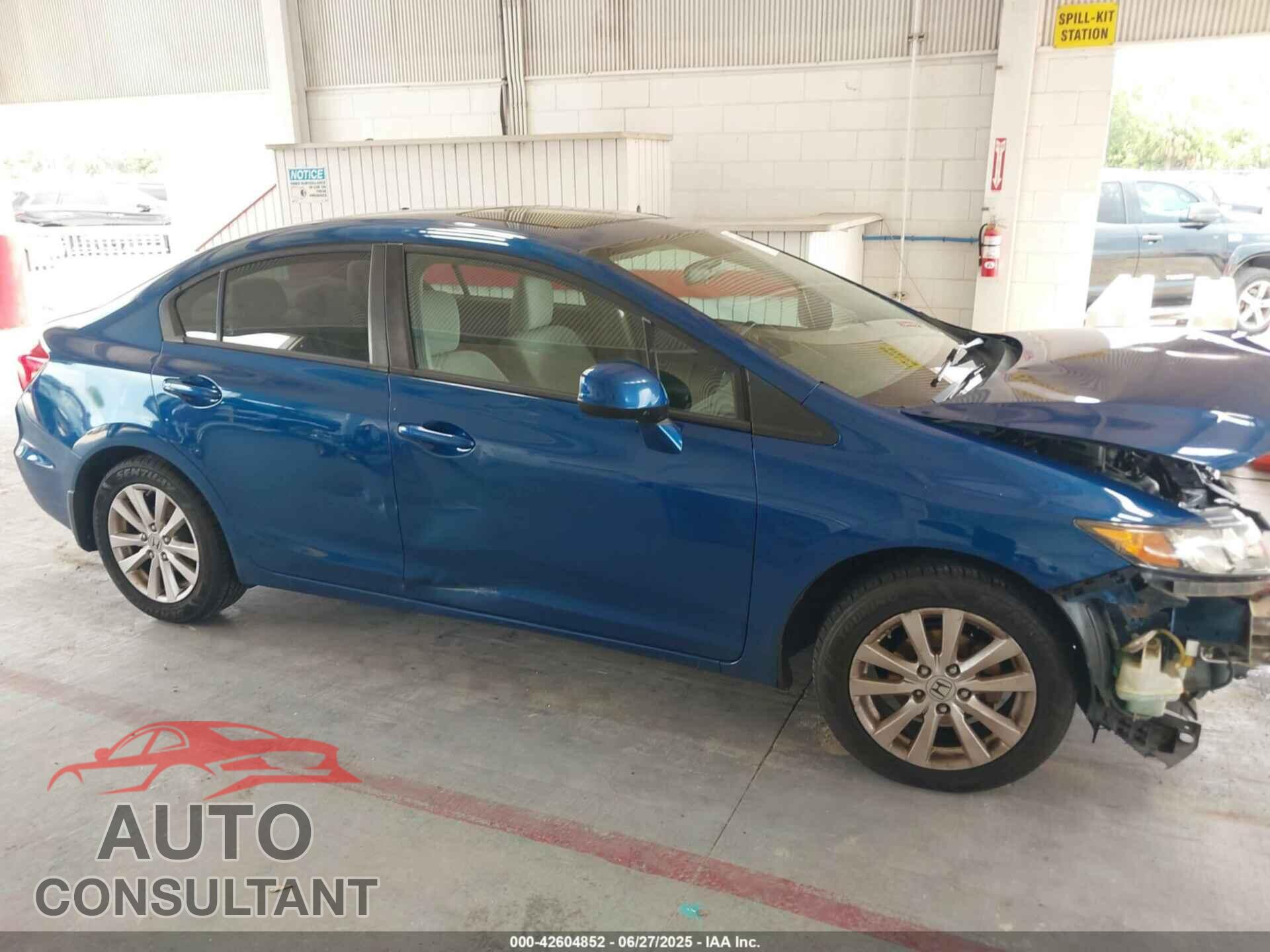 HONDA CIVIC 2012 - 19XFB2F82CE361027