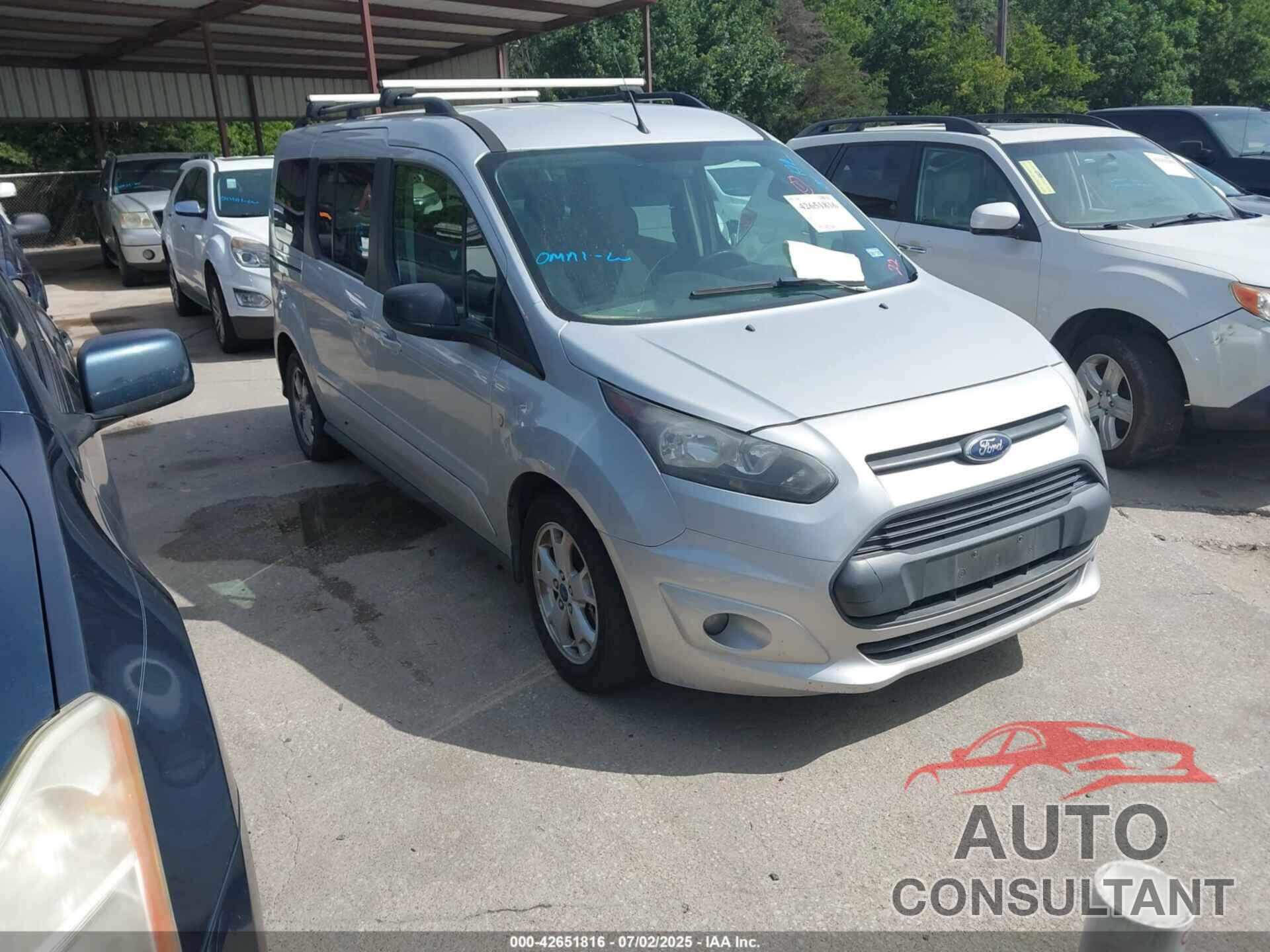 FORD TRANSIT CONNECT 2015 - NM0GE9F7XF1197347