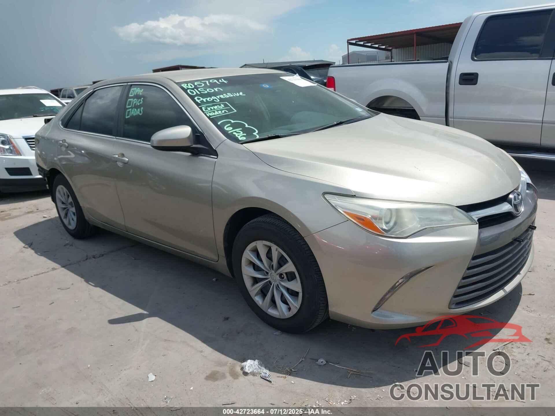 TOYOTA CAMRY 2015 - 4T1BF1FK1FU040817