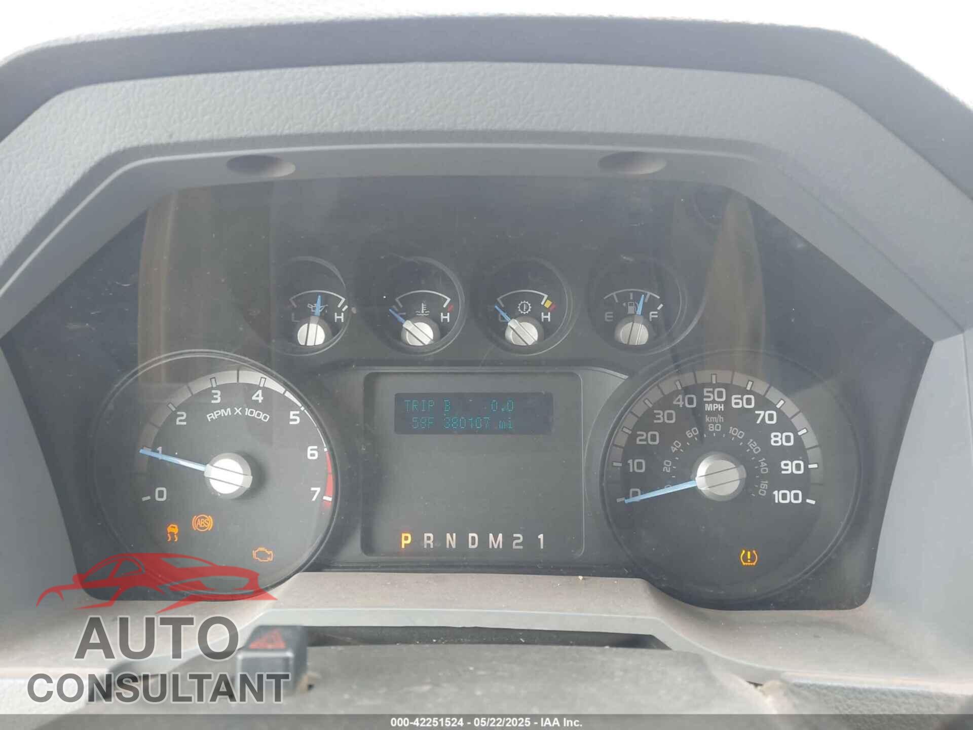 FORD F-250 2012 - 1FDBF2B60CEC35487