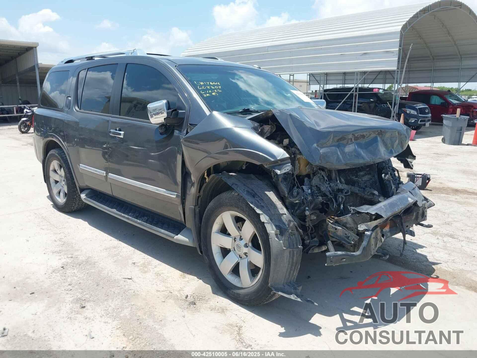 NISSAN ARMADA 2010 - 5N1BA0ND6AN608607