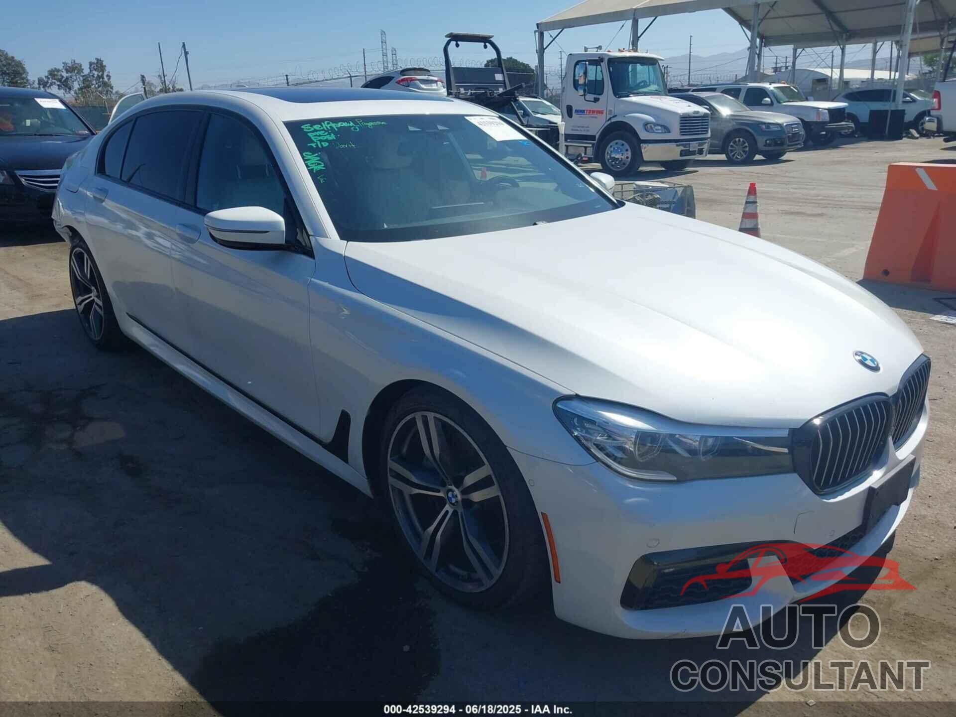 BMW 740I 2019 - WBA7E2C53KB454816
