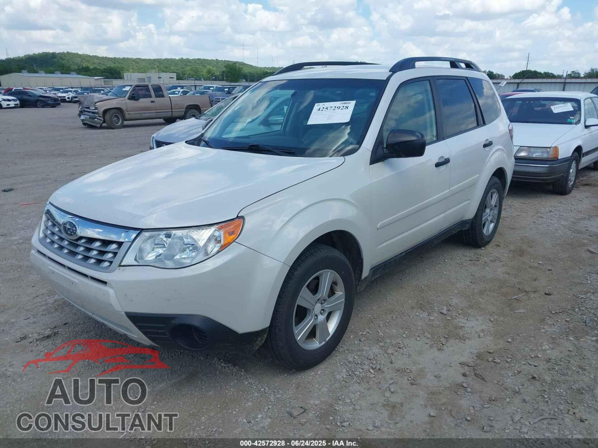 SUBARU FORESTER 2012 - JF2SHBBC0CH425133